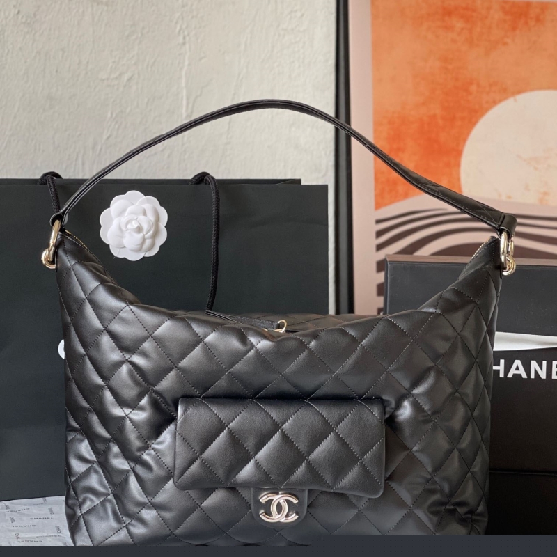 Ch*el top handle bags